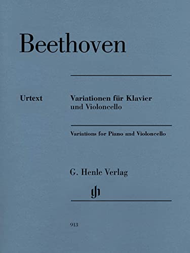 Variationen für Violoncello und Klavier: Instrumentation: Violoncello and Piano (G. Henle Urtext-Ausgabe) von HENLE